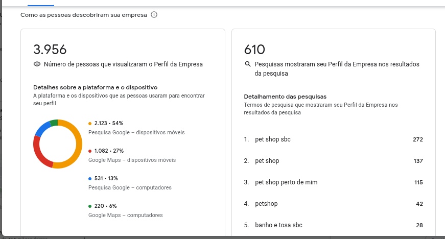 seo google maps pet shop